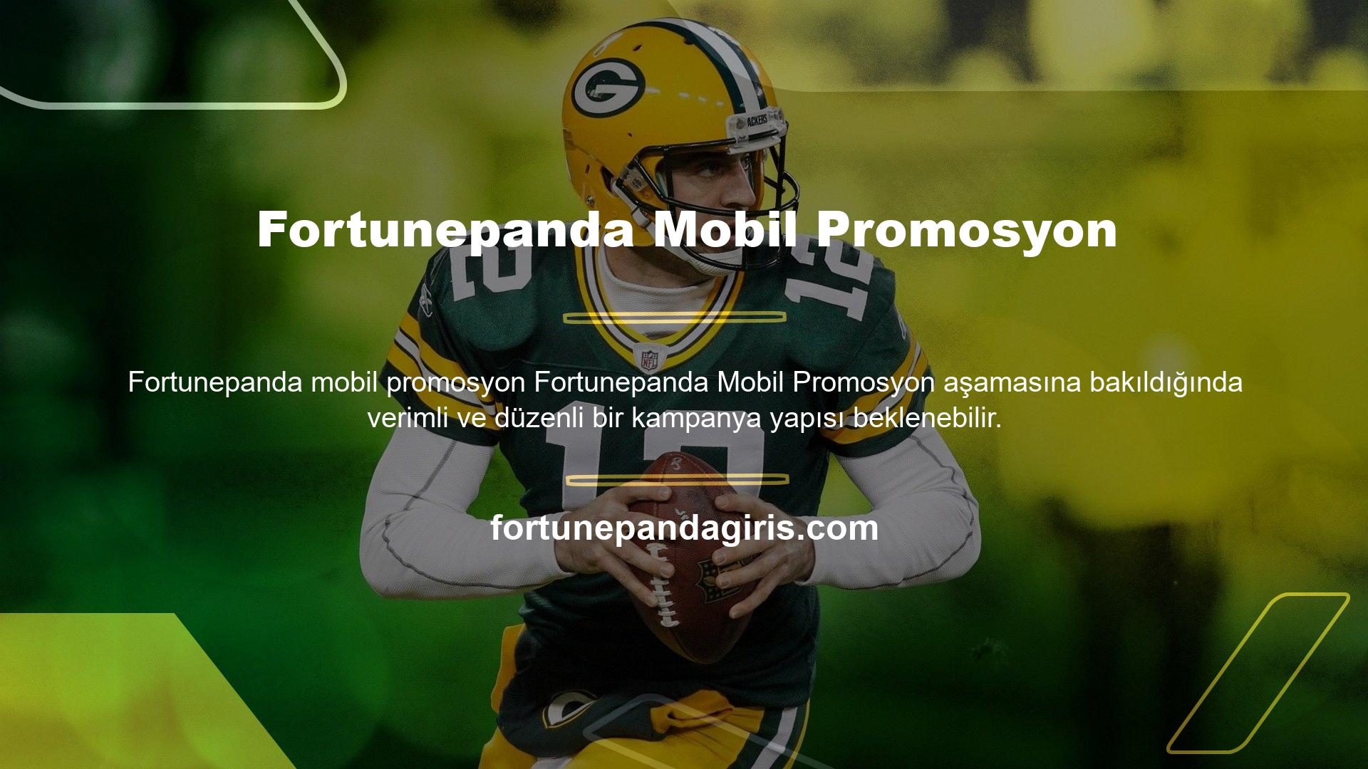 Fortunepanda Mobile özelliği, daha iyi donanımlı yapılar oluşturmanıza olanak tanır